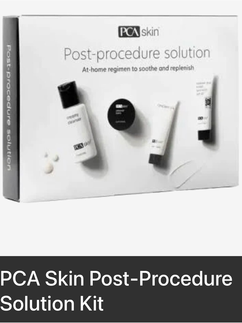 PCA Skin Post-Procedure Solution Kit — White